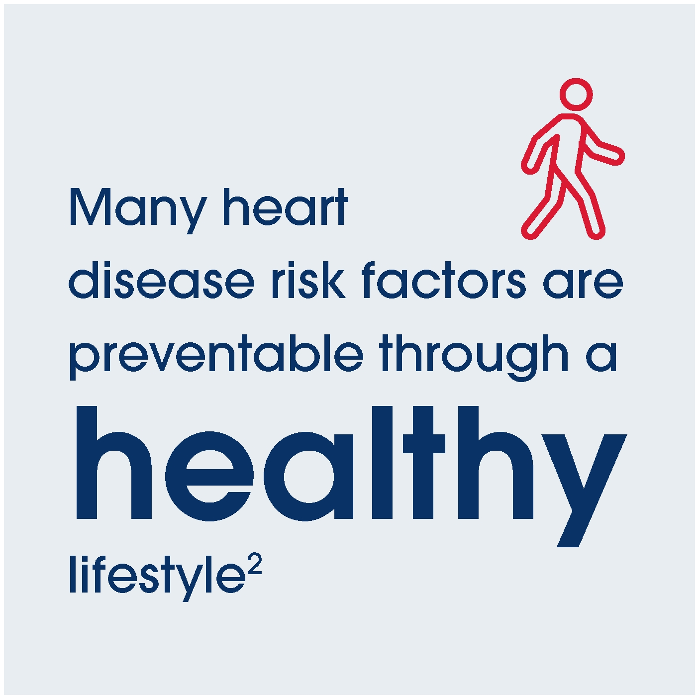 Many heart disease risk factors are preventable through a healthy lifestyle