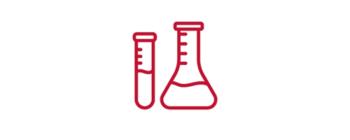 research test tube icon