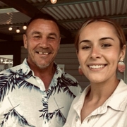 Run for Heart fundraiser, Ella, and her late father.