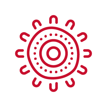 Yarning circle icon